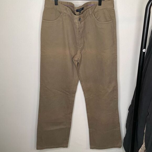 Ted Baker Khaki Chino Pants - Picture 1 of 7